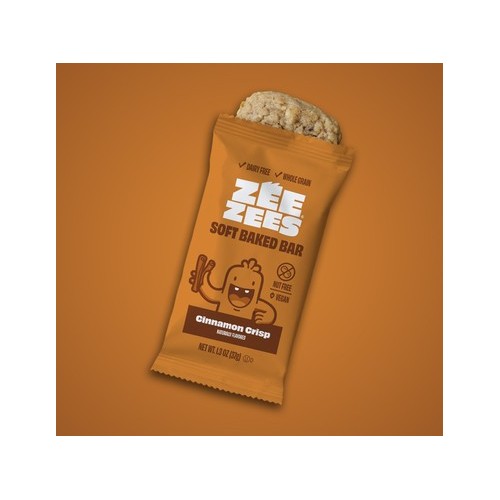 Zee Zees Soft Baked Bar, Cinnamon Crisp, 1.3 oz