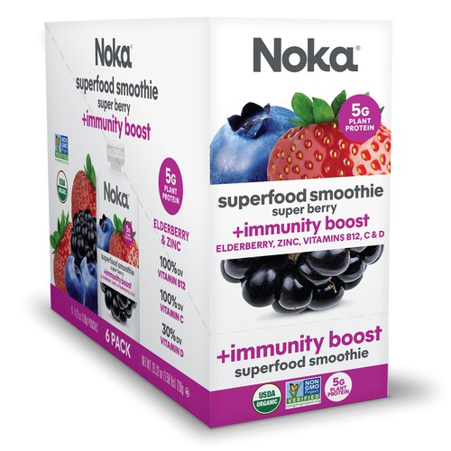 Immune Support Superfood Smoothie, Super Berry