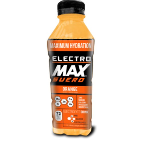 "ElectroMax"  Orange          (Electrolyte Drink   21.3  FL OZ)