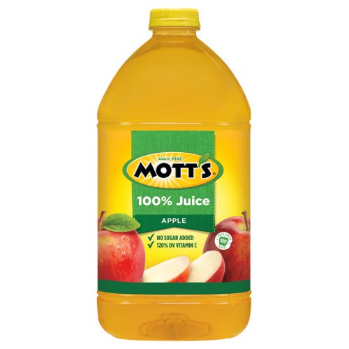 Mott's 100% Apple Juice, 1 Gal PET