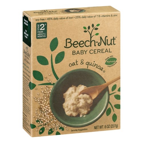 oats and quinoa baby cereal