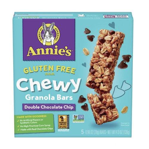 Annie's Gluten Free Granola Bars Double Chocolate Chip (5 ct) 0.98 oz
