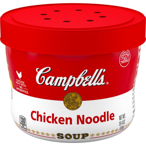 Chicken Noodle Soup Microwavable Bowl