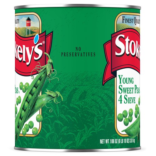 Stokely's Sweet Peas (4 sieve), Low Sodium