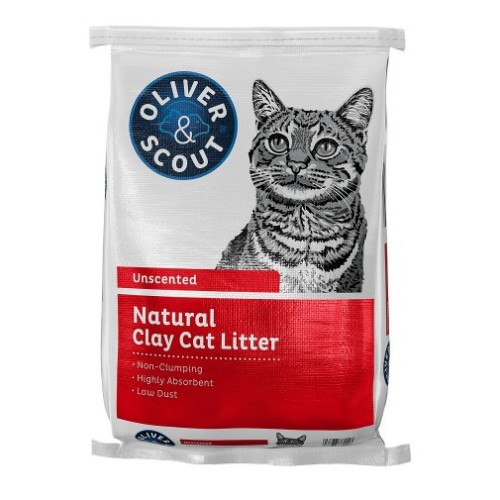 Oliver & Scout Natural Clay Cat Litter