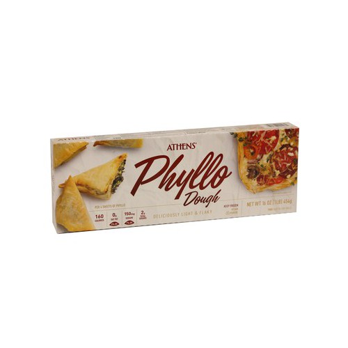 Athens Phyllo Dough Pastry Sheets #4 - Twin Pack (2-8oz pkgs)
