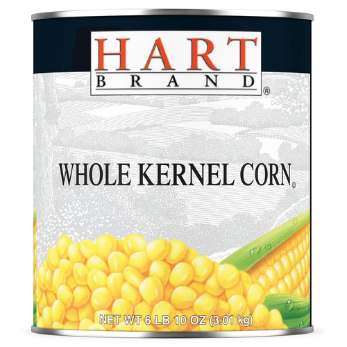 HART Brand Whole Kernel Corn, Low Sodium