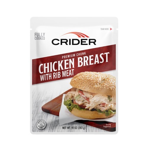 Epallet - Crider Premium Chunk Chicken Breast Pouch 10 oz