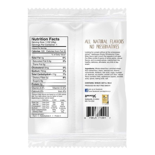 1.0oz Whole Grain Cinnamon Bites, IW