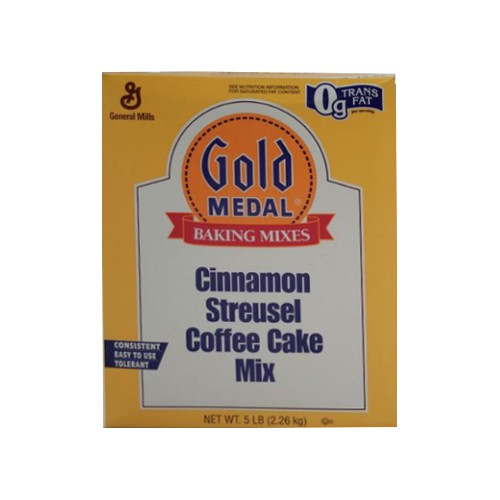 Cake Mix 4.66 lb Cinnamon Streusel Coffee Cake Zero Trans-Fat