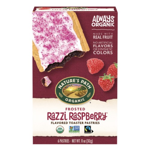 Razzi Raspberry Vanilla Frosted Toaster Pastries