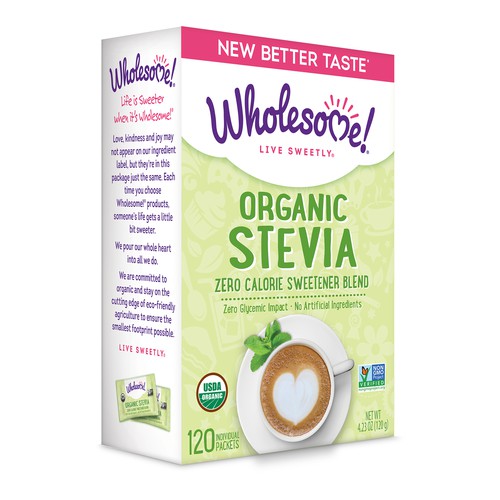 Organic Stevia Packets 6/4.2 oz