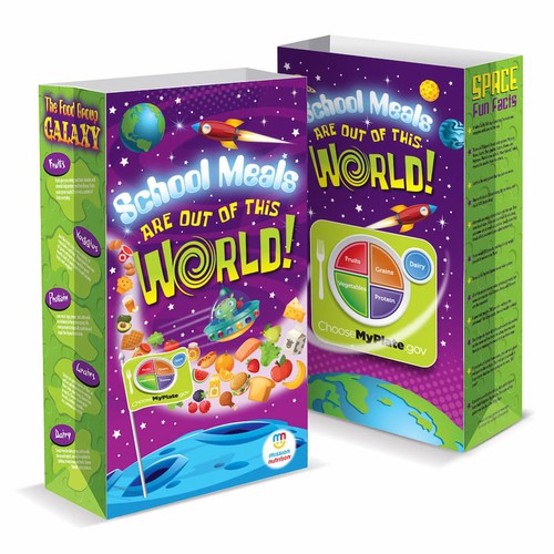 Super Sack Paper Bags - Out Of This World!, 250ct