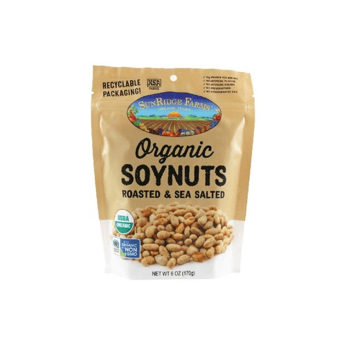 Soynuts, Roasted & Salted Organic