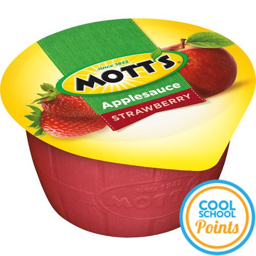 Mott's Strawberry Applesauce, 4oz Cup