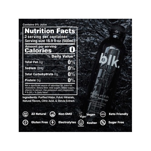 blk. Dirty Lemonade 1 Liter 12pk