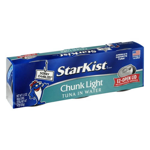 StarKist Chunk Light Water 3oz - 8 packs of 3 (24)