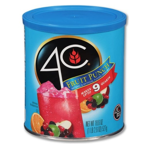 4C FRUIT PUNCH 9QT DRINK MIX