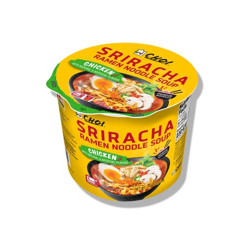 Choi Sriracha Ramen 110g Bowl Chicken