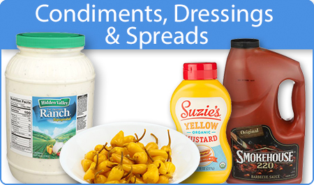 Condiments, Dressings, Spreads
