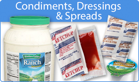 Condiments, Dressings, Spreads