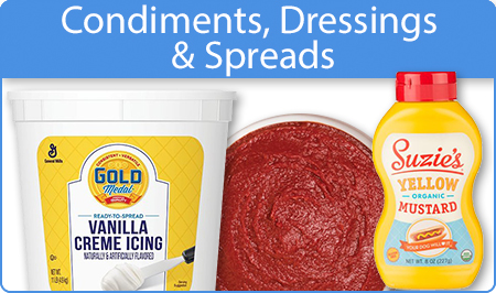 Condiments, Dressings & Spreads