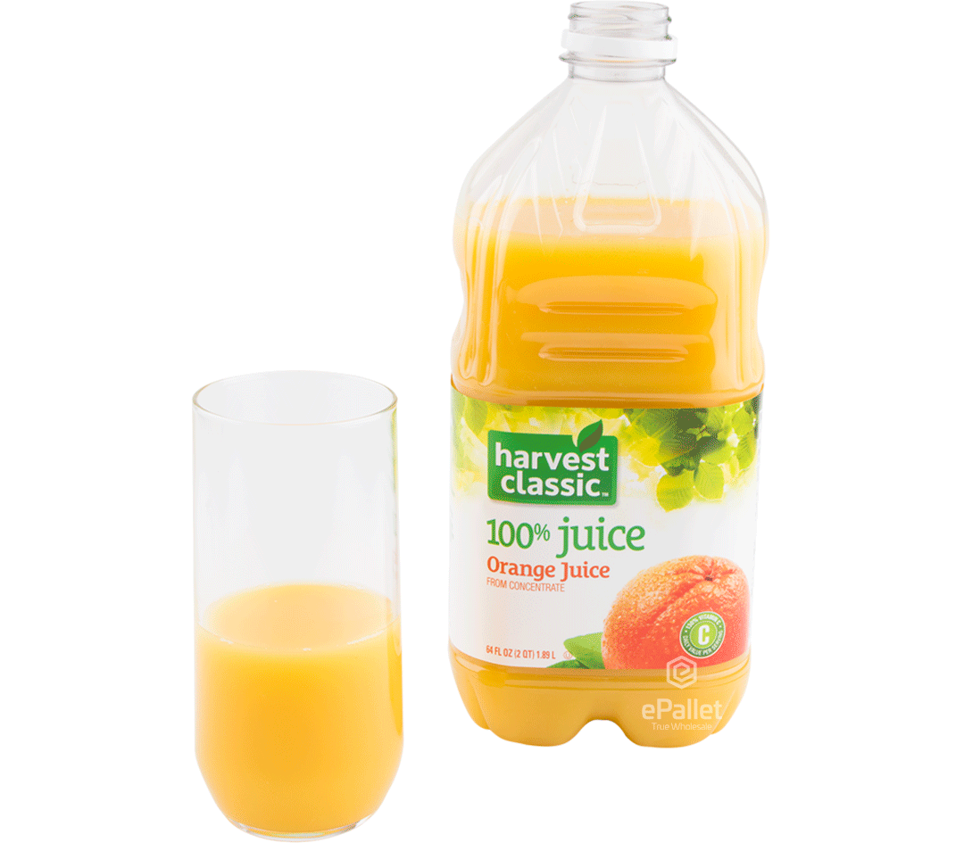 Kemps® 100% Pure Orange Juice From Concentrate .5 Gal. Jug, Orange Juice