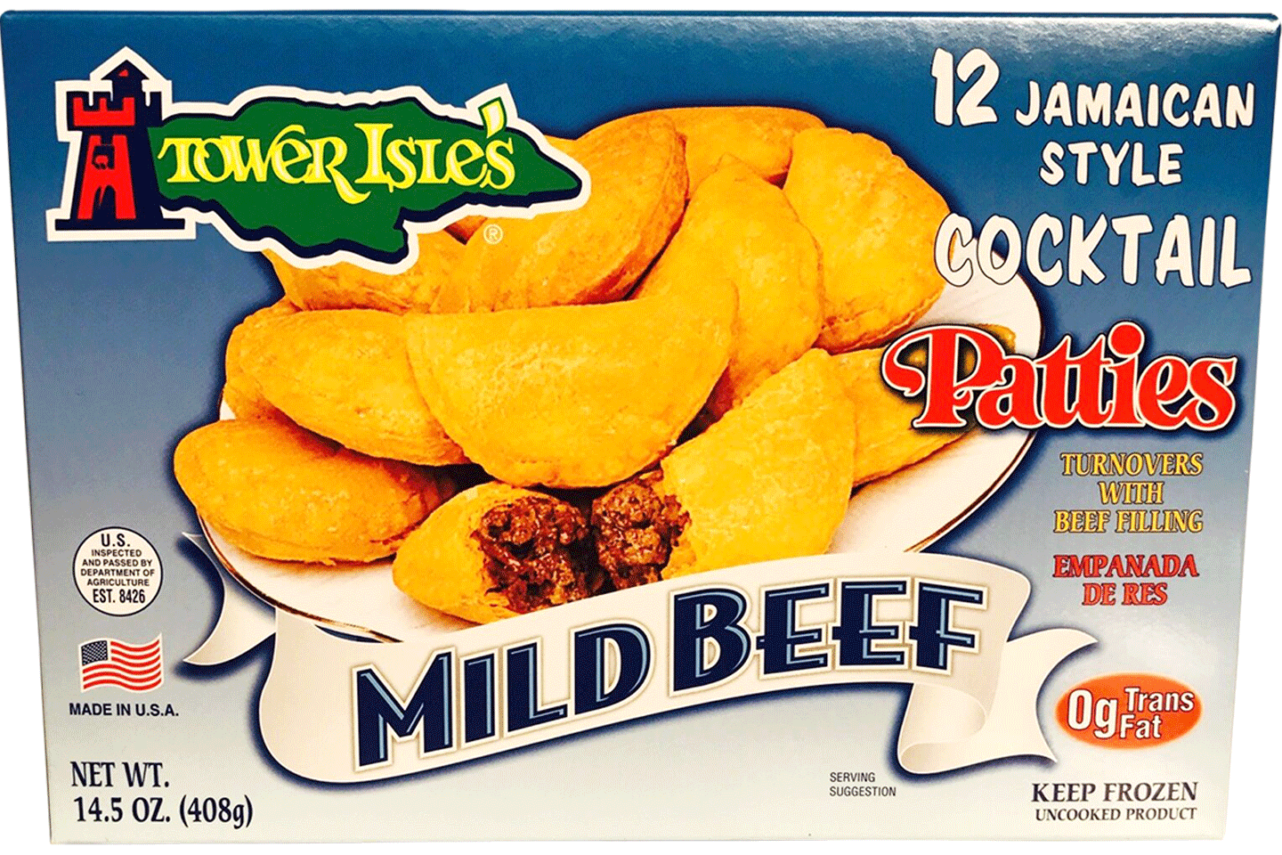 Jamaican-style Beef Patties - Mrs. Island Breeze