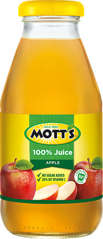 Mott's Apple Juice 10 fl. oz. - 24/Case